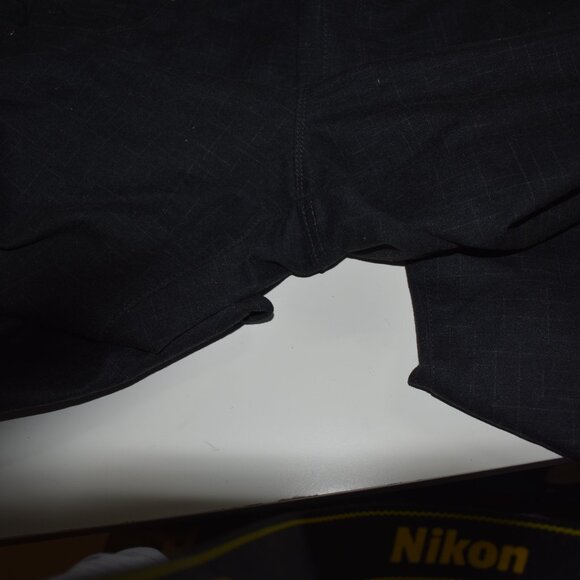 2 pairs of Rafaella Sateen Pants - Sz 18 - Black & Burgandy - Picture 2 of 10